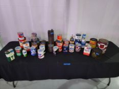 Oil & Lubricant Can Collection - SELLING NO RESERVE