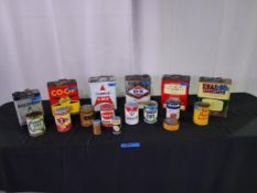 Oil & Lubricant Can Collection - SELLING NO RESERVE