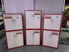 6 Parts Cabinets - SELLING NO RESERVE