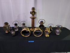 Miscellaneous Brass Lanterns - SELLING NO RESERVE
