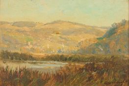 Alexis Fournier Landscape Painting 1911