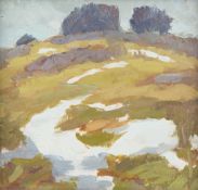 Cameron Booth "Snow Patches" Painting ca. 1920