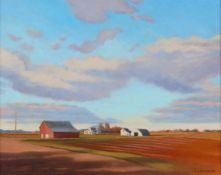 Richard Krogstad "Partly Sunny" Painting 1999