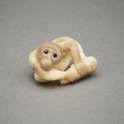 Gregg Stradiotto "Monkey" Carved Ojime