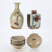 Grp 7 Japanese Stoneware Incl. Kawai Kanjiro