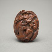 Toryusai Kozan Seed Pit Zodiac Ojime