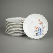 Set 10 Antique Japanese Kakiemon Porcelain Plates