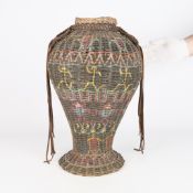 Large Anamosa Penitentiary Folk Art Basket