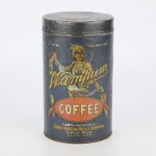 Wampum Early Collector's Coffee Tin