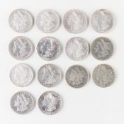 Grp 14 1896-1899 Morgan Silver Dollars