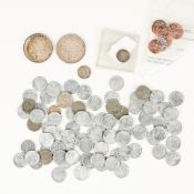 Group of US Coins - Steel Pennies & More