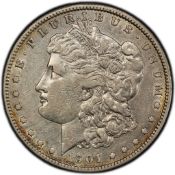 1901-S Morgan Silver Dollar PCGS XF40