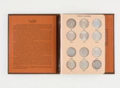 22 Peace Silver Dollar Coins 1921-1935