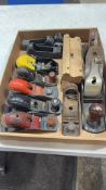 Box of hand planes