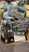 Lot of 3 misc belt sanders