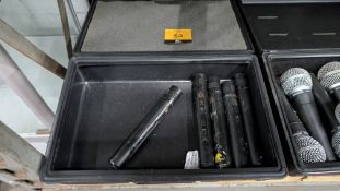 5 off Lewitt Condenser Microphones plus carry case. This lot comprises 4 off Model: LCT140 Microphon