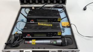 Wireless Microphone Equipment. Comprising 2 off Sennheiser XS Wireless True Diversity Receivers each