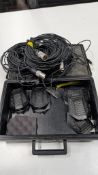 8 off Audio Technica Cardioid Pro 44 Microphones each with their own XLR Cable plus 1 off Carry Case