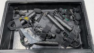 5 off Audio Technica Model: AT8536 Hanging Microphone Systems plus Carry Case.