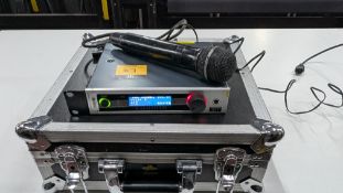 Trantec Model: S5.5 Wireless Receiver plus power supply and Trantec Handheld Wireless Microphone in