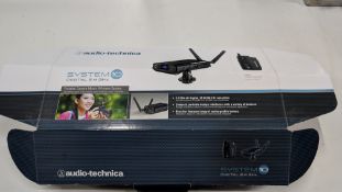 Audio Technica 2.4GHz Wireless Microphone Equipment. Comprising Wireless Microphone Receiver, Wirele