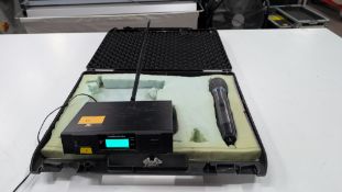 Audio Technica Wireless Microphone System comprising Model: ATW- R3100B UHF Synthesized Diversity Re