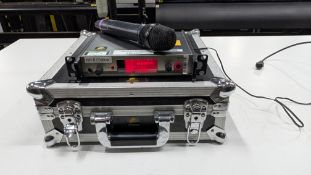 Sennheiser Model: EW300 G3 True Diversity Receiver plus Model: EW300 G3 Handheld Wireless Microphone