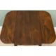 EDWARDIAN MAHOGANY PEMBROKE TABLE, with string inlay, on tapered supports, 74 (h) x 53/100 (w) x - Image 3 of 4