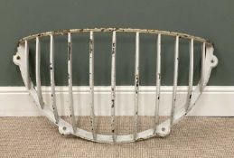 VINTAGE LIVESTOCK FEEDER in cast iron, 50 (h) x 100 (w) x 33cms (d) Provenance: private collection