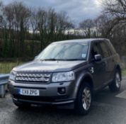 LAND ROVER FREELANDER 2 SE4 HSE, registration number CX11 ZPG, 2.2 Diesel, Grey, MOT until March