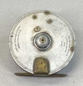 HARDY 'THE SUNBEAM' FLY REEL, SILK LINE Provenance: private collection Denbighshire