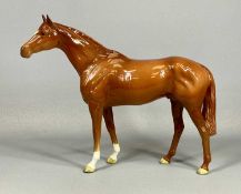 BESWICK CHESTNUT RACEHORSE, large model No.1564, gloss Provenance: private collection Conwy
