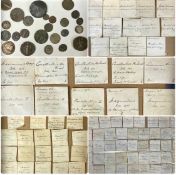 COINS OF THE ROMAN EMPIRE, approx. 100 from various Emperors to include Augustus, Tiberius,