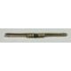 WHITE & YELLOW GOLD BAR BROOCH, set with sapphire and seed pearls, stamped '585', 6.5cms (l), 4. - Image 4 of 4