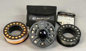GREYS GRX SALMON FLY REEL LINE #9/11, with branded case and two spare spools Provenance: private