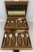 CANTEEN OF ELKINGTON PLATE CUTLERY, for 12 persons, approx. 90 pieces total Provenance: private