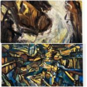 ‡ PETER PRENDERGAST (Welsh, 1946 - 2007) two limited edition colour prints - 'Rockpool Below