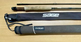 SAGE VPS 690 GRAPHITE III 9' TWO PIECE FLY ROD LINE #6, in branded bag and tube Provenance: