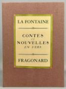 FRAGONARD / LA FONTAINE (JEAN DE) ‘Contes et Nouvelles en Vers’, Tomes I & II, each with hardback