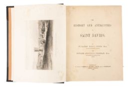 JONES (BASIL) & FREEMAN (EDWARD), The History and Antiquities of Saint David`s, half blue calf, gilt