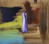 ‡ PRUDENCE WALTERS (b.1949) watercolour & acrylic - abstract, signed, 39 x 43cms Provenance: private