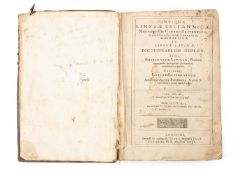 ANTIQUARIAN (DICTIONARY): Davies (John), Antiquae Linguae Britannicae...Cambro-Britannicae...