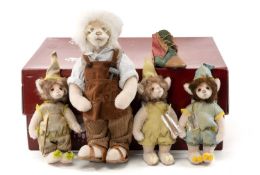 MODERN ISABELLE COLLECTION FAIRYTALE SERIES LIMITED EDITION TEDDY BEARS, comprising 'Elves &