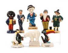 SELECTION OF ROYAL DOULTON 'ADVERTISING CLASSICS' FIGURINES to include 'Pick Up a Penguin' (630 /
