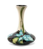 MOORCROFT 'SEA HOLLY' VASE, 2006, impressed marks, 16.5cms h Provenance: private collection Vale