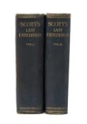 SCOTT (CAPT. R. F.) Scott's Last Expedition, in 2 vols., arranged by Leonard Huxley, preface by