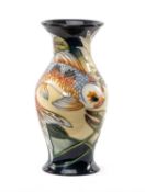 MOORCROFT 'QUIET WATERS' VASE, designed by Philip Gibson, impressed marks, 19.5cms h Provenance: