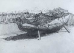 ‡ PHILIP MUIRDEN (1932-2023) pencil on paper - entitled, 'Compound', signed and dated 2012, 55 x