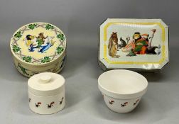 GUINNESS COLLECTABLES, including Carlton Ware ceramic pudding bowl, decorated with a band of