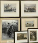 VINTAGE BLACK & WHITE PHOTOGRAPH entitled 'Winston Churchill - Out with the Old Surrey and Burstow